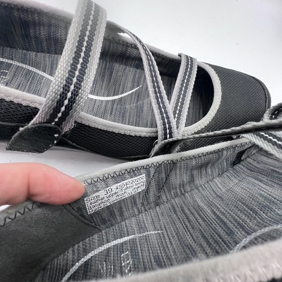 Dansko Hazel Black Mary Jane Suede Mesh Comfort Shoes Size 39 - Picture 10 of 13